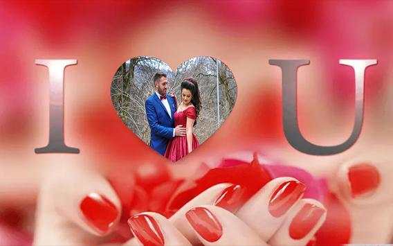 I Love You Photo Frame screenshot 1