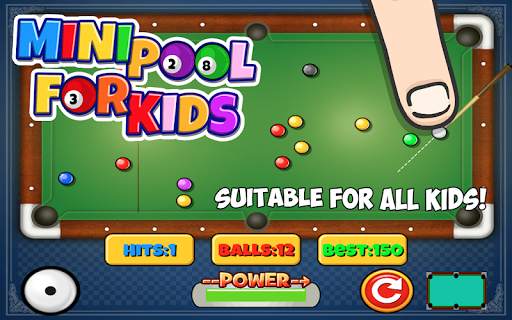Mini Pool for Kids स्क्रीनशॉट 5