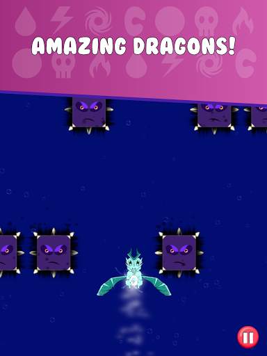 DRAGON BUBBLE BITE: DODGER MAGICAL WINGS GAME 2021 screenshot 9