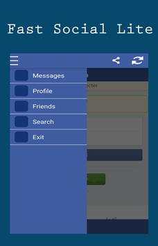 Lite for Social App - Lite for Messenger Facebook 1 تصوير الشاشة