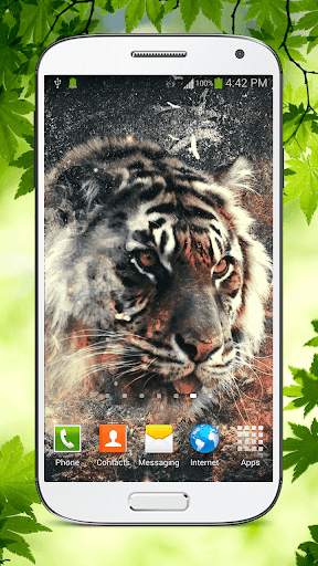 Tiger Live Wallpaper HD screenshot 1