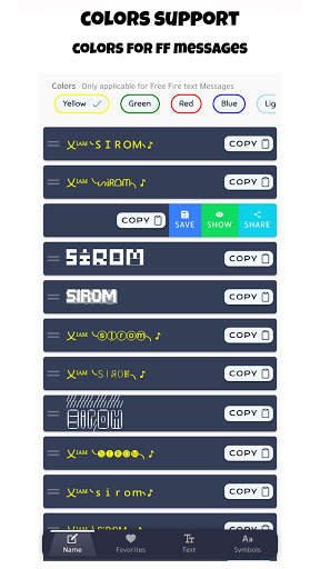 Nickname Styling - Fonts Emoji screenshot 3