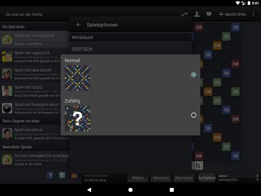 Wordfeud screenshot 5
