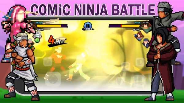 Comic Ninja Battle screenshot 4