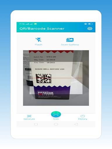 Free QR & Barcode Scanner screenshot 10