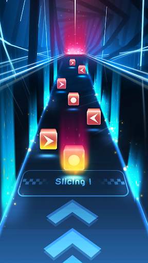 Lâmina Dançante: Um Jogo em Ritmo Eletrônico screenshot 1
