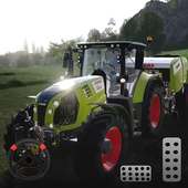 Farmer Tractor Cargo Driving Simulator 3D logo