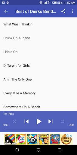 Dierks Bentley Songs screenshot 3