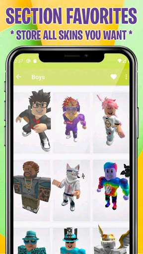 My Free Robux Roblox Skins Inspiration – RobinSkin screenshot 1