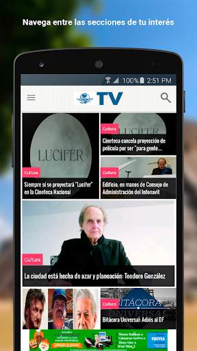 El Universal TV screenshot 3