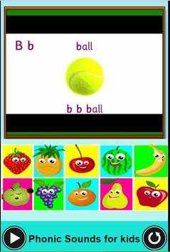 Phonic Sounds for kids screenshot 3