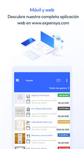 Expensya: Gestión de gastos screenshot 8