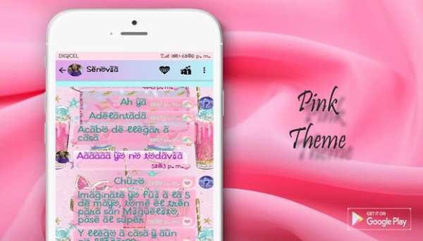 Pink WA Theme Design screenshot 2