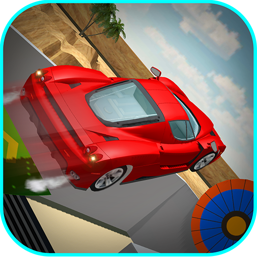 Car Stunt driver icon