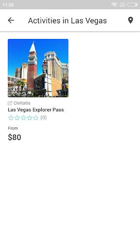 Las Vegas Travel Guide in English with map screenshot 4