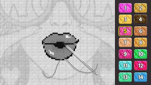 Cross Stitch: Color by Number screenshot 5
