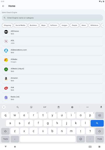 Gulumulu Search Engine Browser screenshot 6