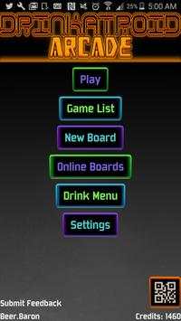 Drinkatroid Arcade Lite screenshot 1