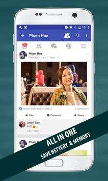 Fast for Facebook Lite screenshot 1