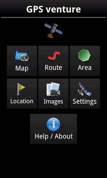 GPS venture screenshot 1