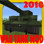 2018 War Tank MCPE Mod! icon