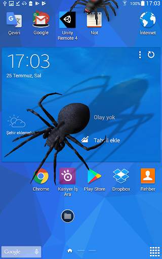 Spider in phone funny joke screenshot 9