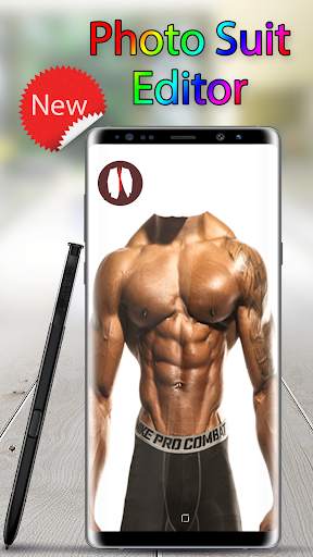 Body Builder Photo Suit Editor 4 تصوير الشاشة