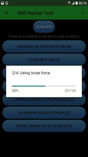 WiFi Hacker Simulator screenshot 3