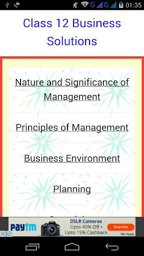 Class 12 Business Studies Sol. screenshot 1