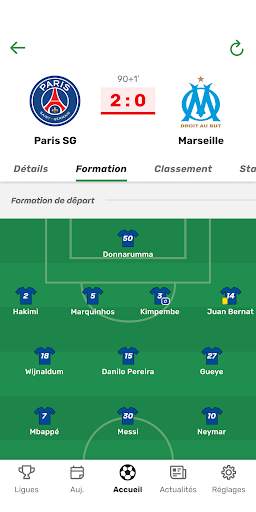 TorAlarm - Scores de football screenshot 7