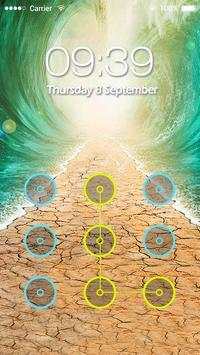 Applock Theme Waterfall screenshot 1