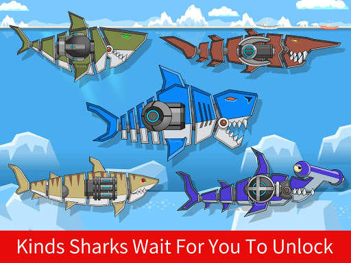 Robot Gun Shark Double Attack screenshot 4