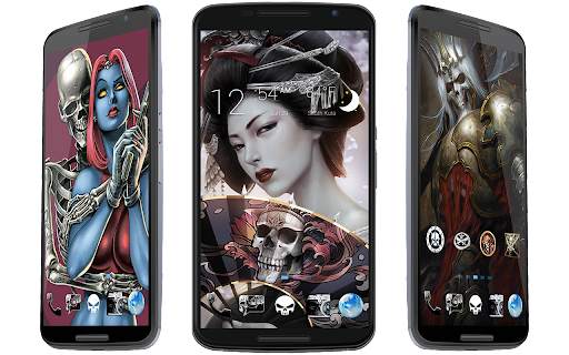 Tema Tengkorak screenshot 1