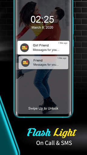 Flashlight on Call and SMS- Flash Alert screenshot 4