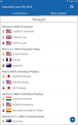 Calendário para Rio 2016 screenshot 12