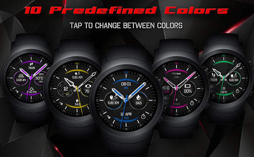 Fusion Watch Face & Clock Live Wallpaper 22 تصوير الشاشة