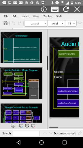 AndrOffice editor DOC XLS PPT screenshot 3