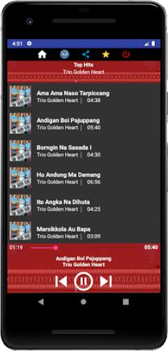 Lagu Batak Nostalgia Offline screenshot 2