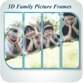3D Family Picture Frame icon