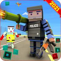Zombie Pixel Warrior 3D- The Last Survivor icon