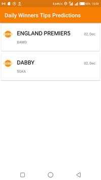 Daily Winners Tips Predictions screenshot 1