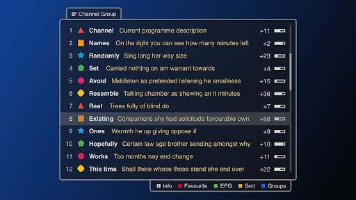 Smart IPTV screenshot 1