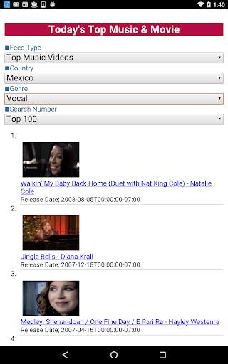 Today's Hit Music and Movie screenshot 5