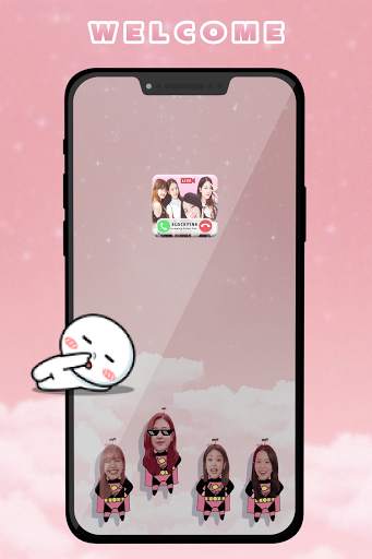 BlackPink Call Me - BlackPink Fake Video Call screenshot 1
