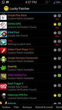 |Lucky Patcher| screenshot 1