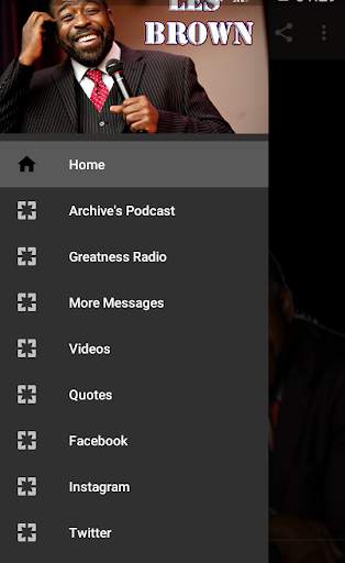Les Brown Motivational App screenshot 1