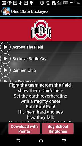 COLLEGE FIGHT SONG  RINGTONES – OFFICIAL screenshot 4