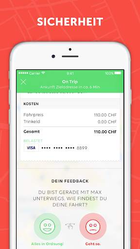 go! – so einfach geht Taxi. screenshot 4