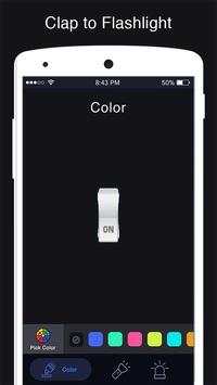 Flashlight On Clap - Clap To Flash Light On Off screenshot 8