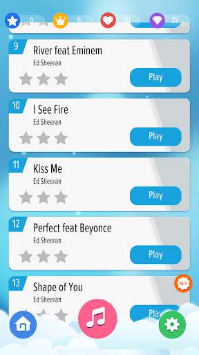 Ed Sheeran Piano Tiles New screenshot 3
